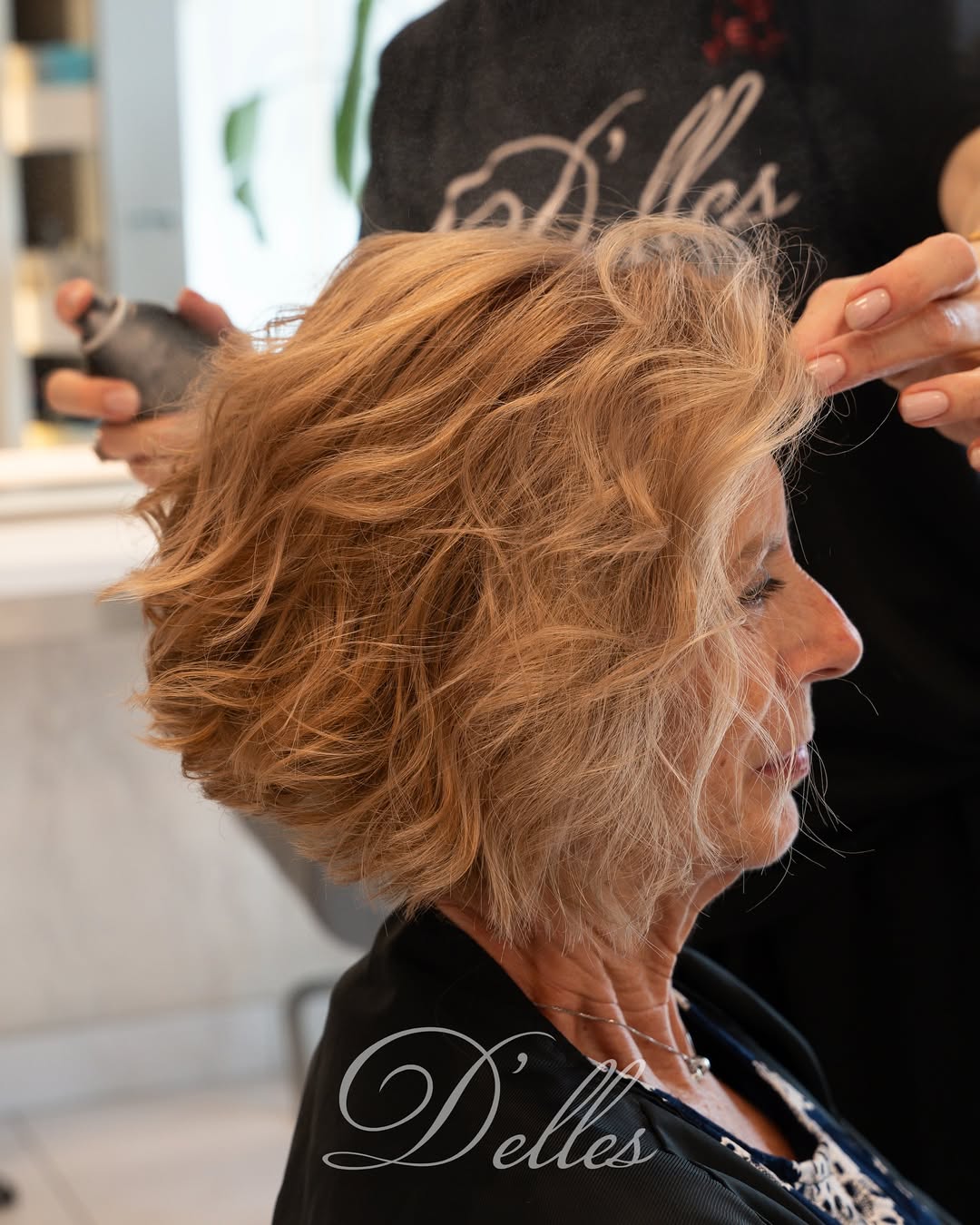 Lavoro di hairstyling Delles Parrucchieri - trasformazione 1